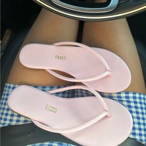 Pink TKEES Flip flops